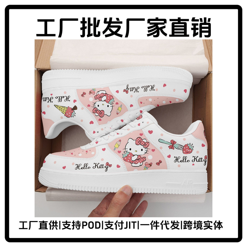 Putian Pod Air Force One White Shoes DIY Hand-Painted Af1 New Low-Cut Sneakers Support Cross-Border Jit Delivery Putian Pod Air Force One White Shoes DIY Hand-Painted Af1 New Low-Cut Sneakers Support Cross-Border Jit Delivery