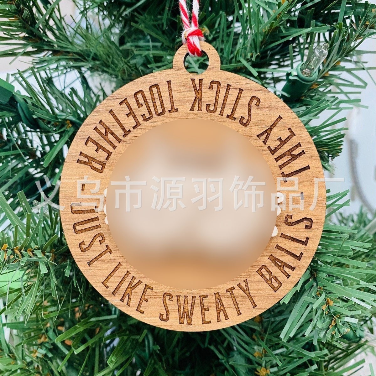 Colgante de árbol de Navidad Merry Mommy y Daddy explosivo transfronterizo para futuros padres