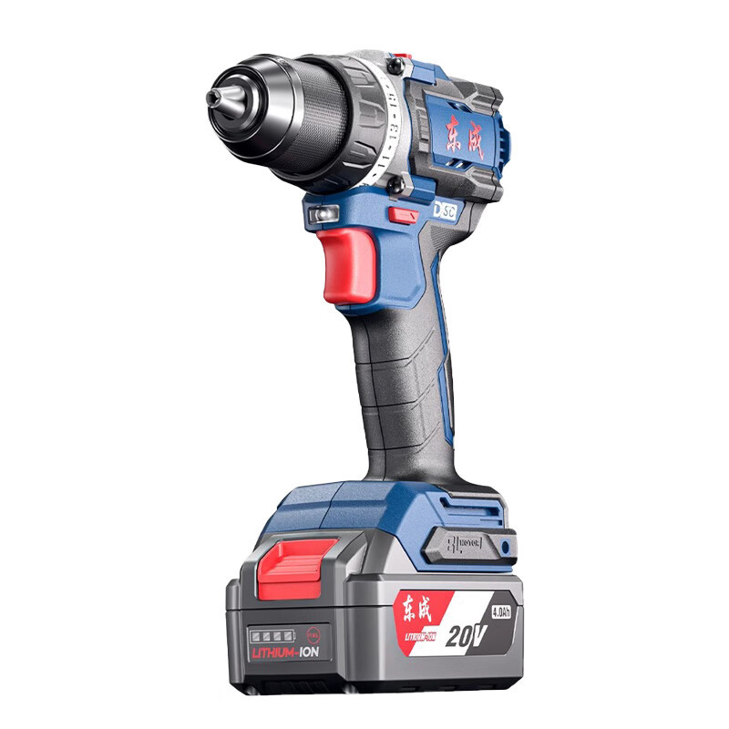 Dongcheng DCJZ2090 taladro eléctrico de litio sin escobillas 20V taladro eléctrico recargable destornillador eléctrico de alta potencia