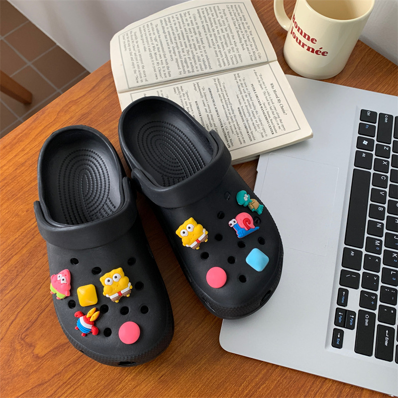 스폰지밥 네모바지 [10종 세트] 크록스 무손상 설치