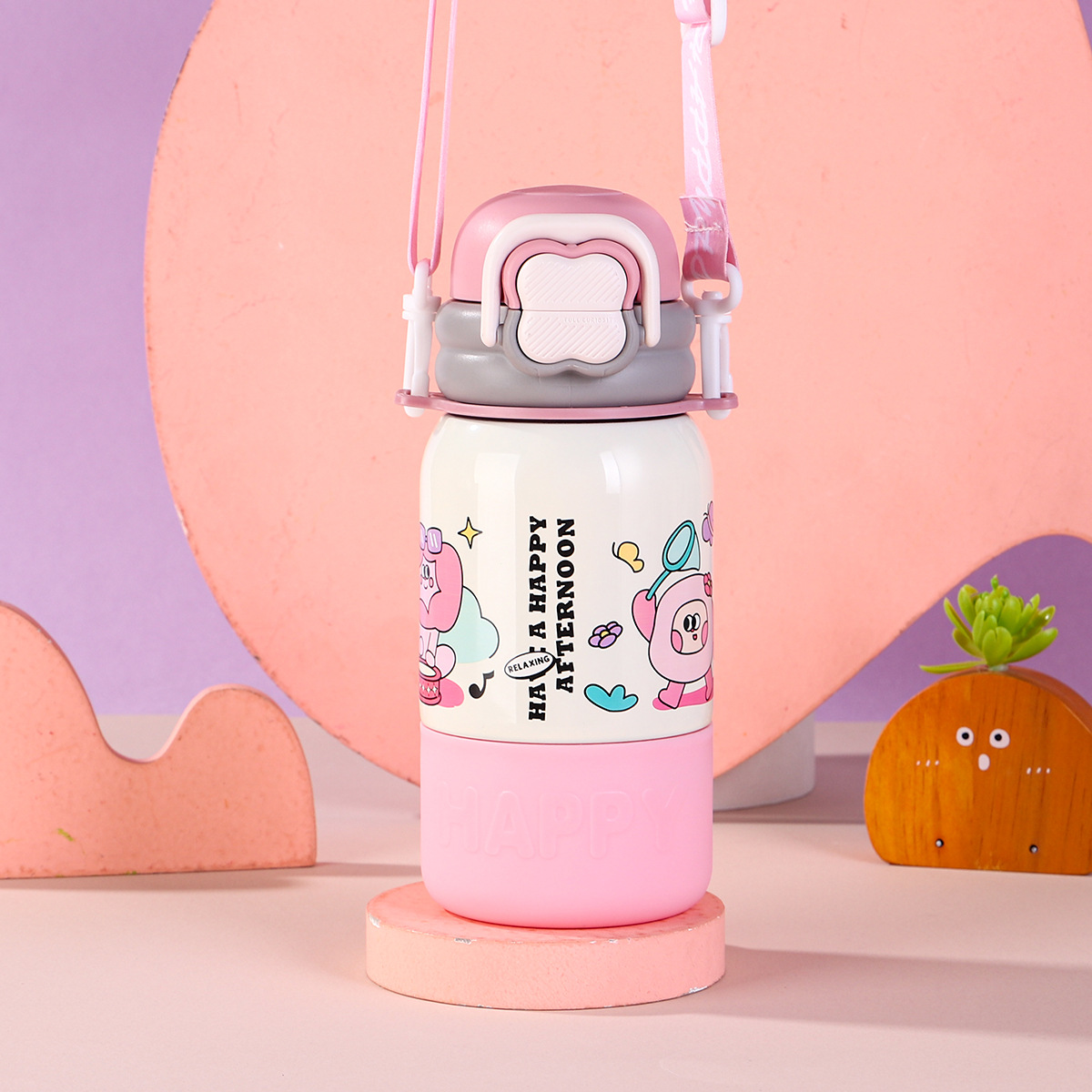Gourde isotherme en acier inoxydable pour enfant_voghion.com