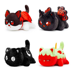 クロスボーダーの新型猫のぬいぐるみが可愛いです。