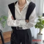 条纹气质春夏韩版衬衫