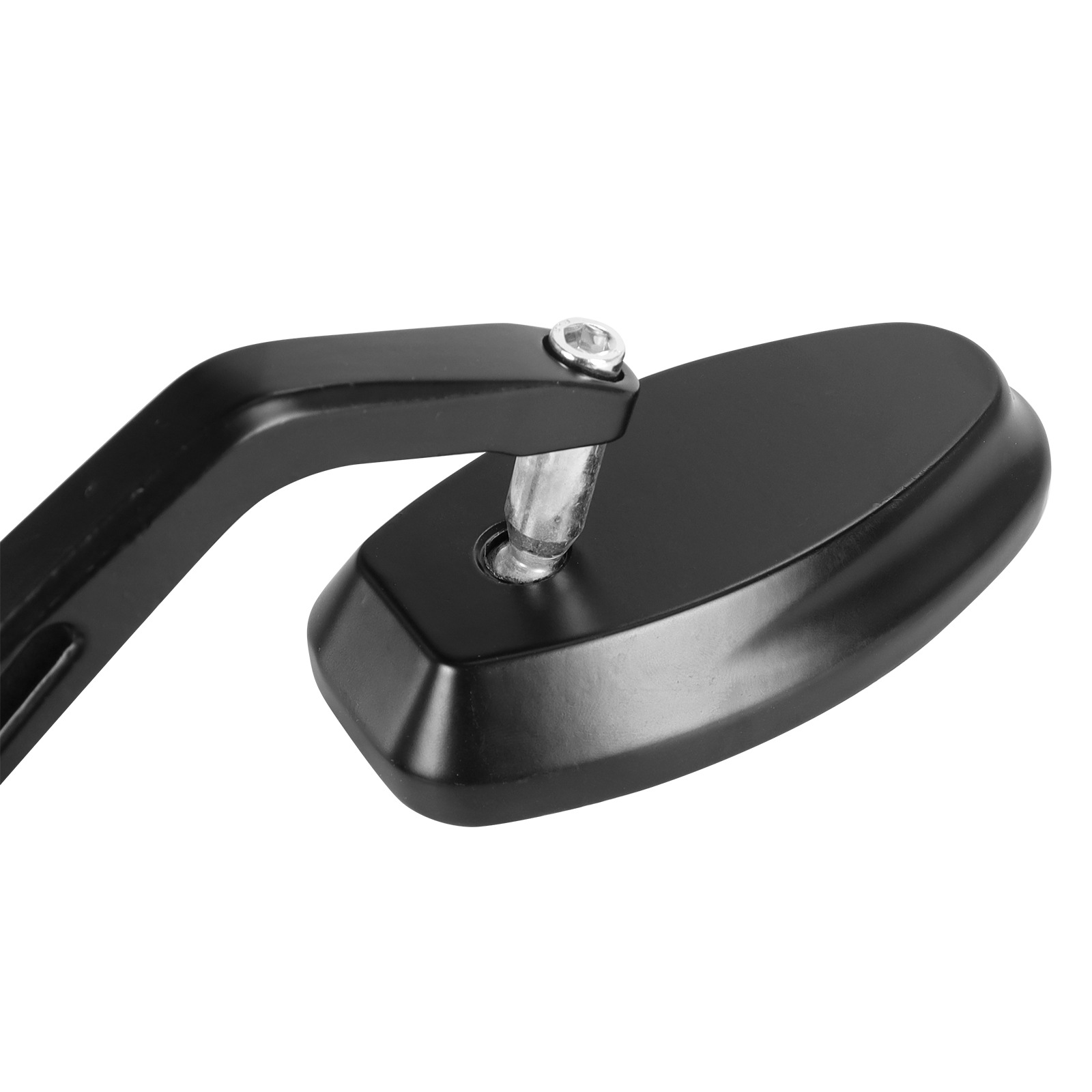 Motorcycle electric car rearview mirror handlebar folding mirror handle cover plug reflector rearview mirror rotatable blue mirror
