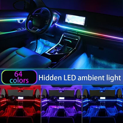light car Magic color flowing | Panel (Dashboard) işıqlandırması