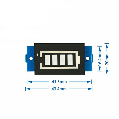 Battery Group Charge Indicator Panel 6/12/24/36/48V Accumulation Electric Bike Battery Voltage Display