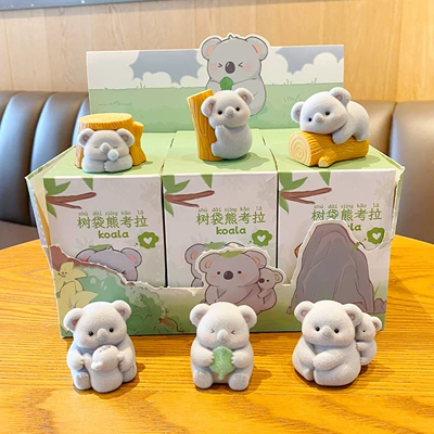 Car Dashboard Ornaments Home | Car ornaments - color-box-koala-flocked-ornament-set-6-piece-mixed-assortment-6-per-inner-box