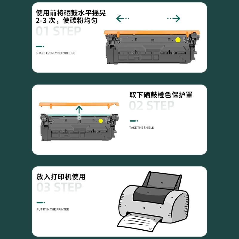 HP, compatible cartridge, E55040, E57540, E57540