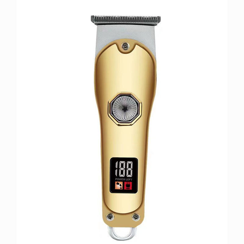 Chaolai/chaolai ヘアシェーバー LCD デジタルディスプレイ電気バリカン理髪店専用ヘッドシェービング電気バリカン|undefined