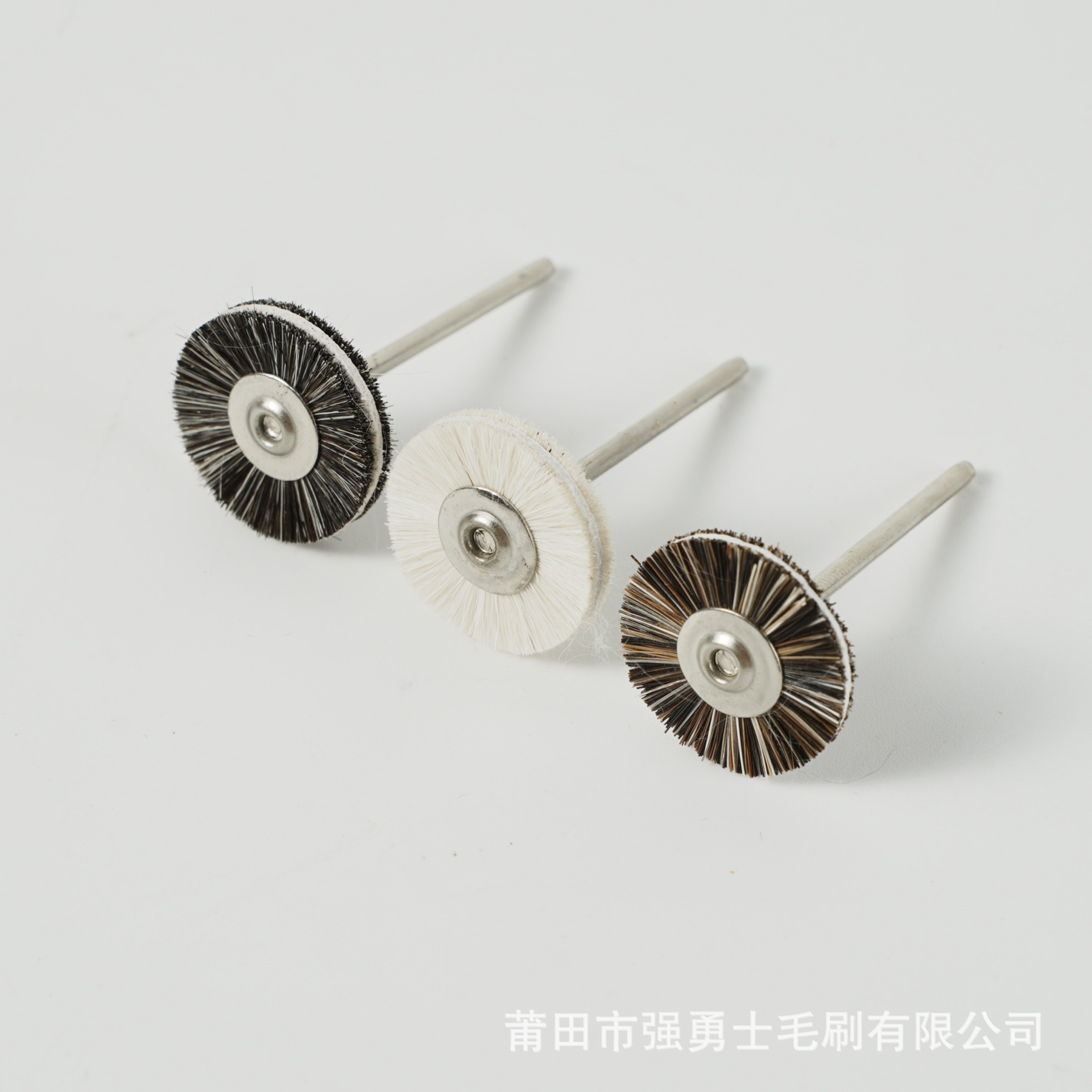 2.35MM mango fieltro de lana piel de cerdo negro cepillo de alambre de cobre jade jade ágata ámbar piel de vaca herramienta de pulido de espejo