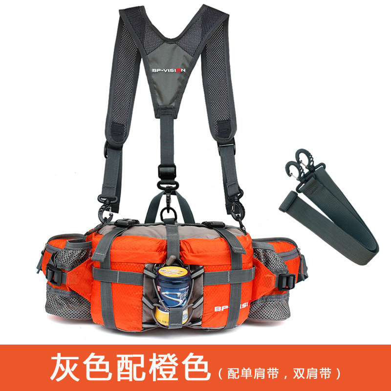 年户外腰包多功能运动登山装备男女款徒步旅行骑行背包水壶包|undefined