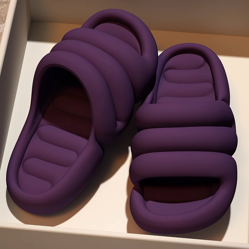 퍼플 [에바는 배설물 느낌 소재 가볍고 부드럽고 쾌적한 밟았습니다]