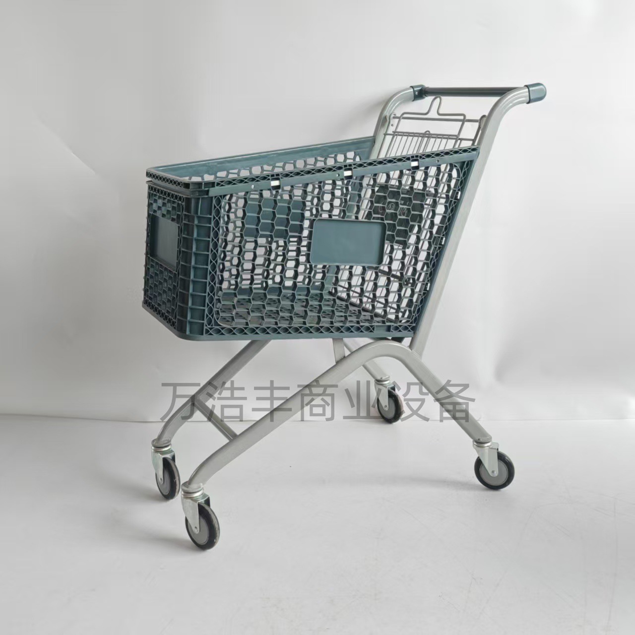 Carrito de Compras de Plástico para Supermercado