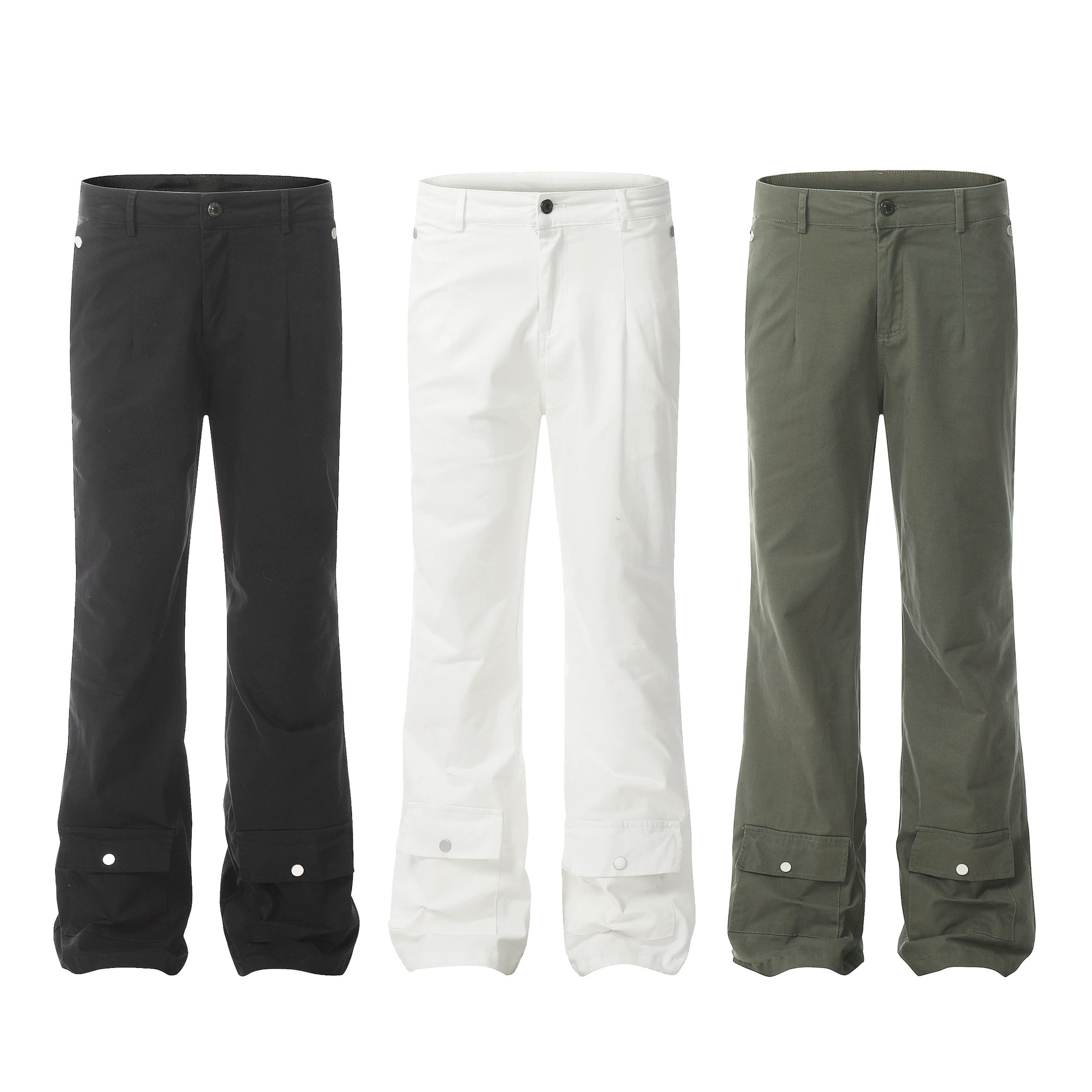 OREETA 丨 Street Tide DESING Lippy Pants Foot American Workers Together 2024 Tide Straight Tube Slim Slim Pants Male