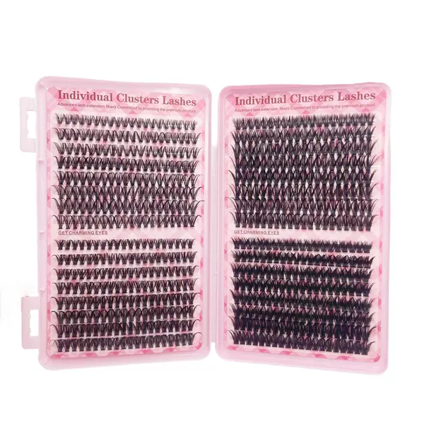 40D, 50D, 60D, 80D (набор ресниц, вариант 2)