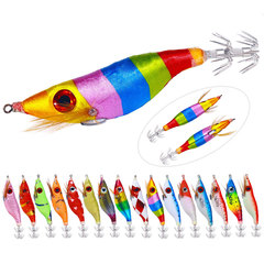 木蝦帶響珠魷魚鈎爆炸鈎12g夜光配重鉛大眼蝦盒裝外貿漁具批發