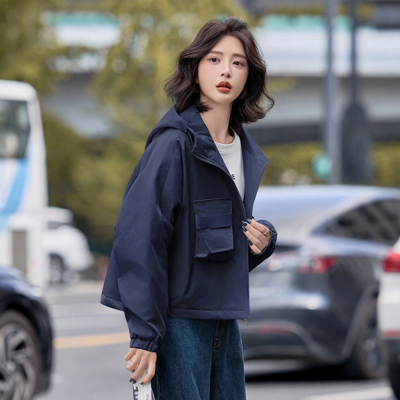 休闲派克棉服女士夹棉外套冬季2025新款时尚显瘦大码胖mm棉袄上衣|undefined