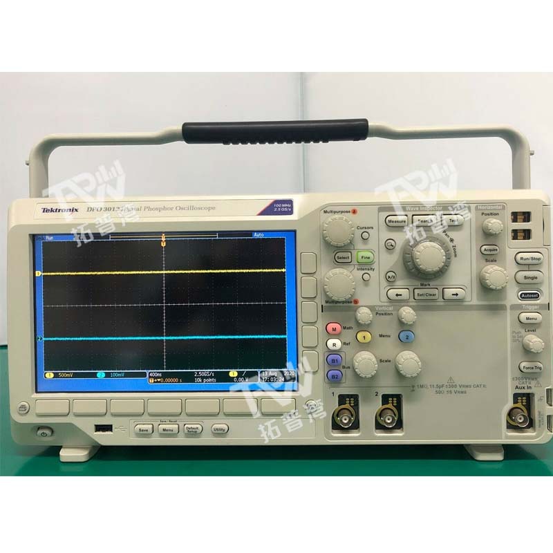 Tektronix 泰克 100MHz 双通道 DPO3012 数字荧光示波器