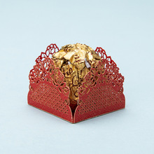 欧式镂空激光喜糖盒 创意糖果盒巧克力镂空纸盒 礼盒厂家批发