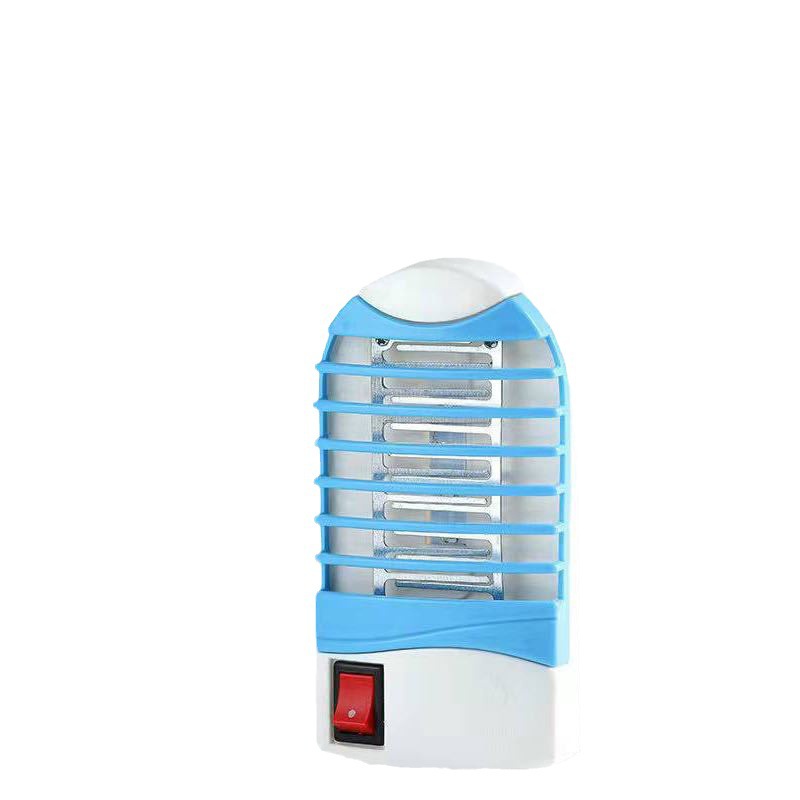 Lámpara de mosquitos eléctrica doméstica de verano mosquitos mosquitos mosquitos luz azul mosquitos trampa comedor dormitorio sala de estar mosquitos repelente luz