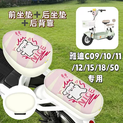 Electric vehicle foot mat | waterproof and sun-proof, C - waterproof-seat-cover-q1-line-dog-yadi-c09c10c11c12c15c18c50