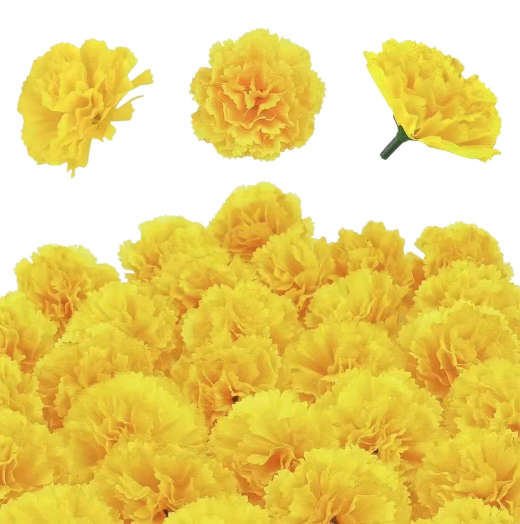 Decoración de Halloween de calendula mexicana de día de muertos guirlandas accesorios claveles guirlandas DIY props de Halloween