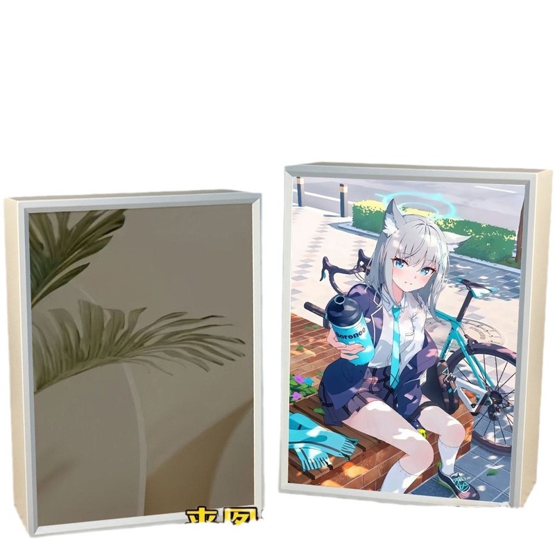 碧藍ファイル霞沢美遊周辺鏡照明画手作り創意ins風電競房雰囲気置物|undefined
