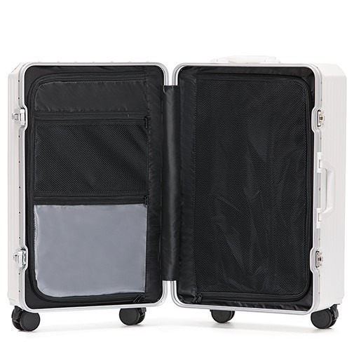 Equipaje universal de la rueda de la caja de la carretilla de 24 pulgadas del marco de aluminio de 20 pulgadas para las mujeres