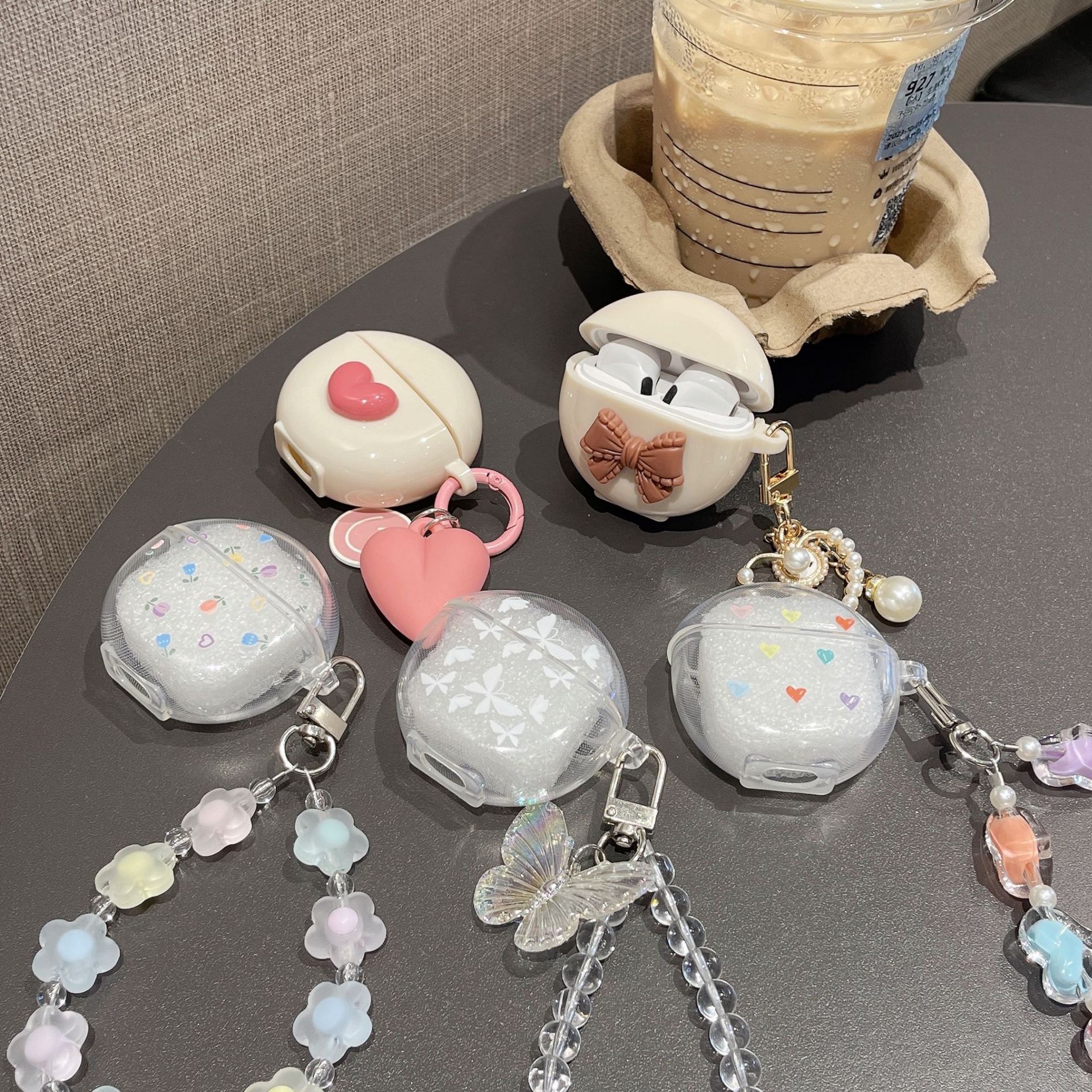 新适用Lenovo/联想HT38耳机套卡通透明软壳thinkplus无线蓝牙保护