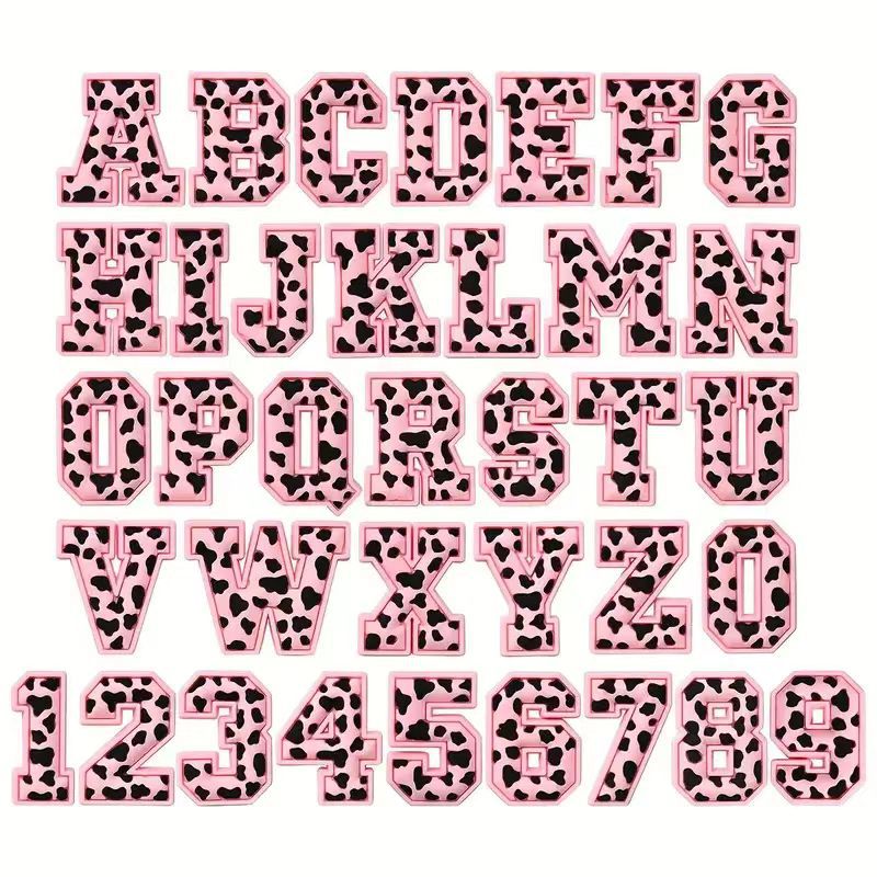 250g Weight Shoe Buckle Shoe Accessories Type 100 PCS/Package Quantity Holiday, Daily Occasion PVC self-adhesive Material Letter Pattern All Seasons Season Unisex Gender Letter Shoe Accessories PVC Self-adhesive All Seasons Shoe Buckle