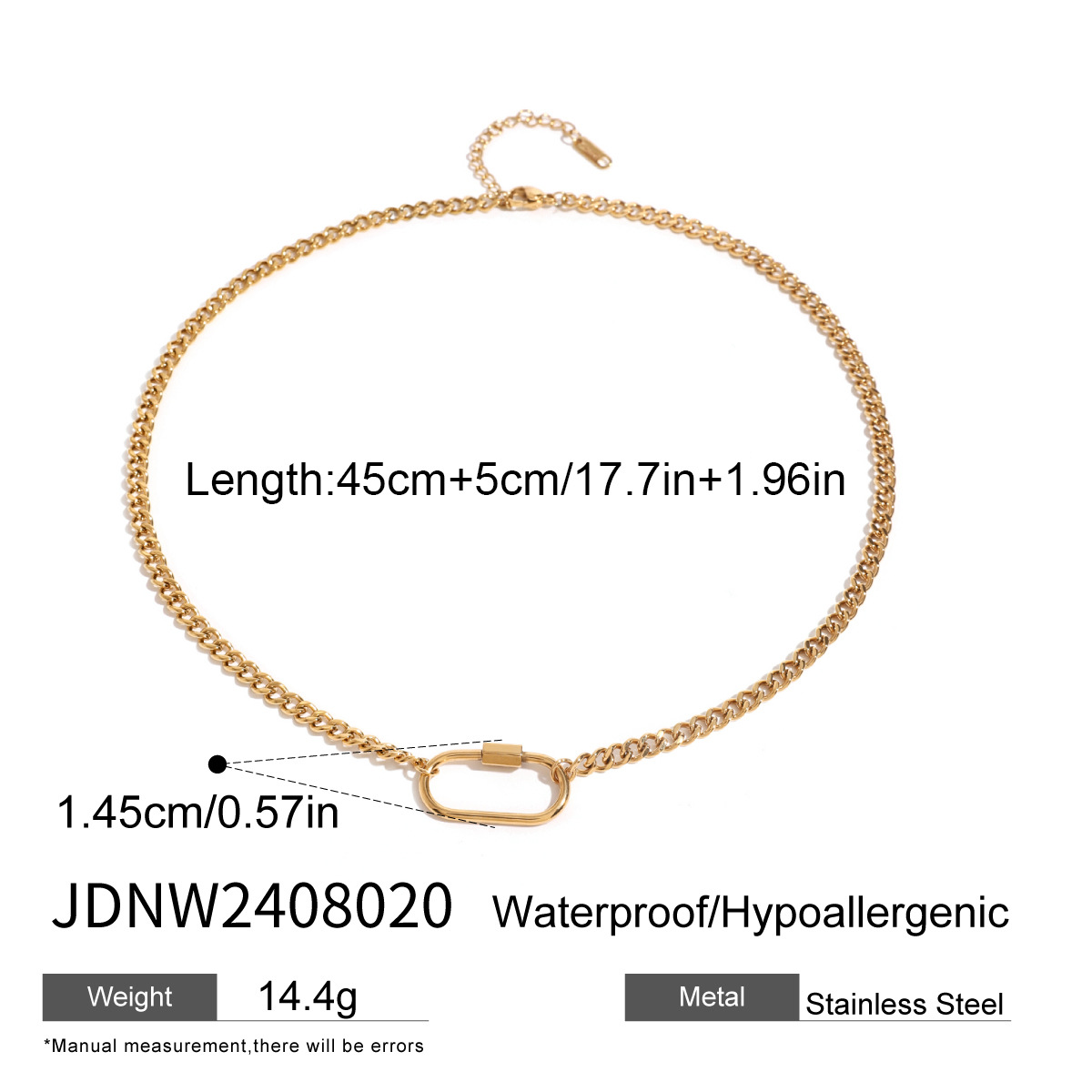 Jeding europeo y americano pulsera de joyería de acero de titanio pulsera que no se desvanece, accesorios de mano, joyería de acero inoxidable, bracelet transfronterizo