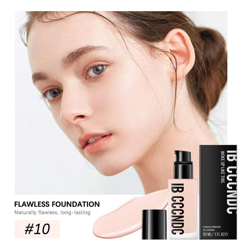 carina Ibcccndc fejlfri fugtgivende foundation creme letvægts vandtæt concealer væske_voghion.com