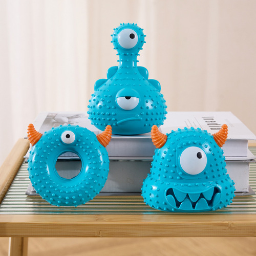 New pet toys and monster series sounds dog toys that are biting resistant and easy to clean cross-border hot products wholesale