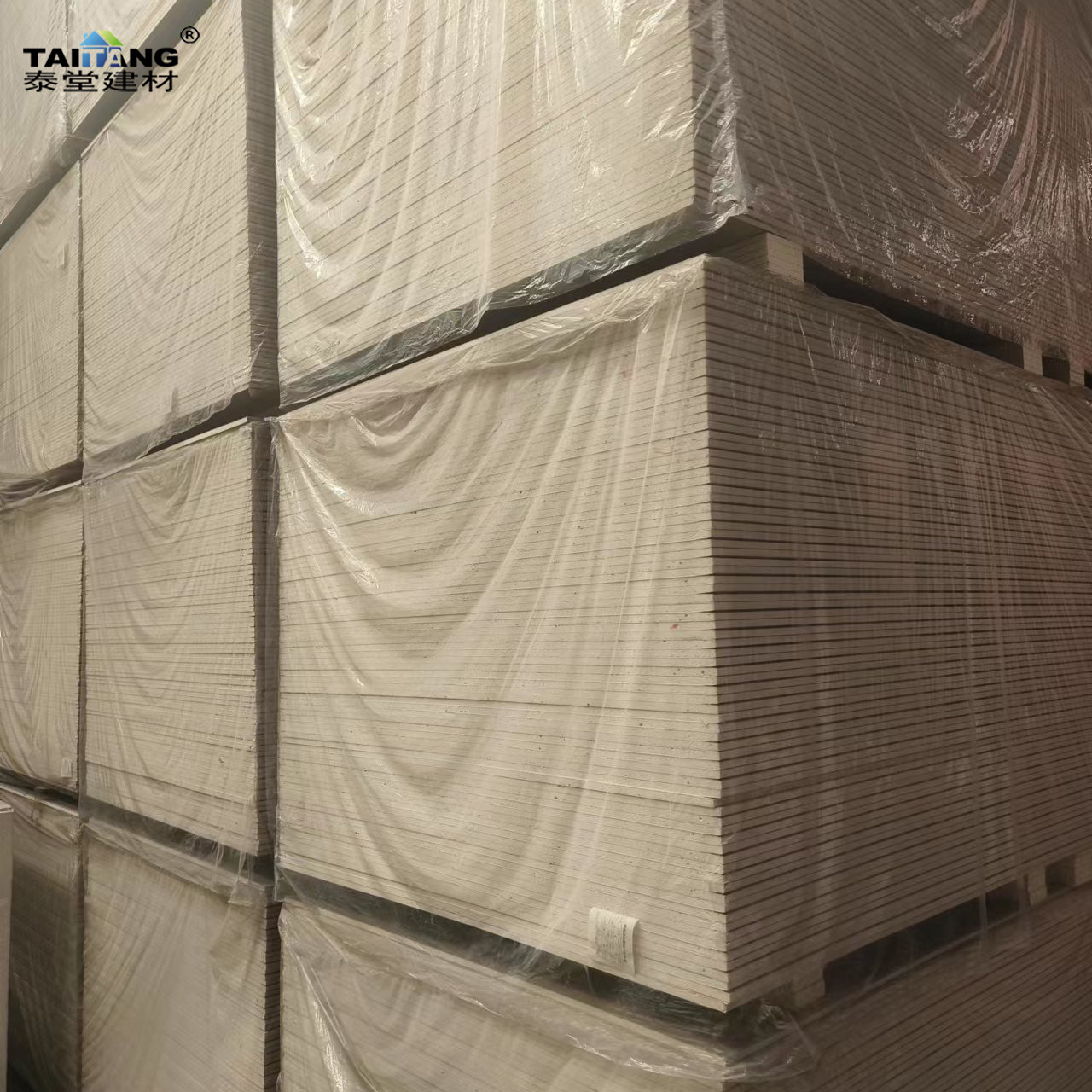 Fiji 13mm rosa resistente al fuego panel de yeso resistente al agua panel de pared de techo panel de pared de seco gib board