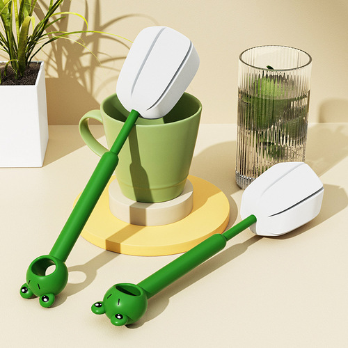 Cartoon long-handled household cup brush, cup washing cup washing cup brush, cleaning brush, no dead angle sponge brush, bottle brush