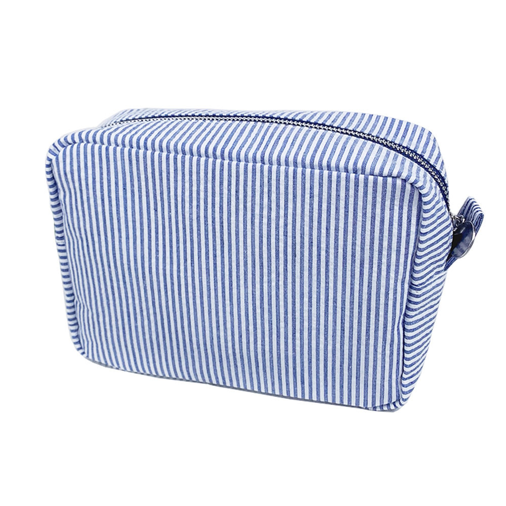 Bolso cosmético de burbuja europeo y americano transfronterizo, bolso de aseo a rayas de estilo indio, bolso de almacenamiento de viaje popular de Mississippi