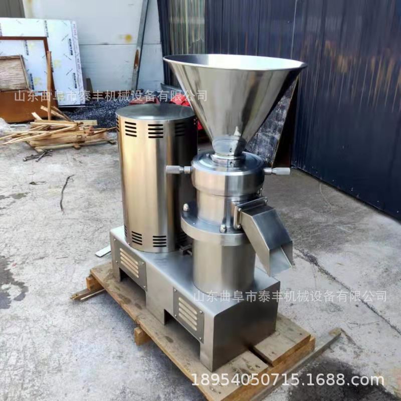 西红柿打浆机供花生酱研磨机骨泥机 涂料油漆研磨机 辣椒酱胶体磨