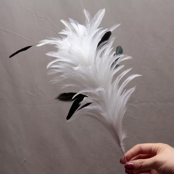Manufacturer Wholesale Feather Flower Head Flower Dress Cheongsam Props Bridal Hair Accessories Latin Dance Decorative Headdress