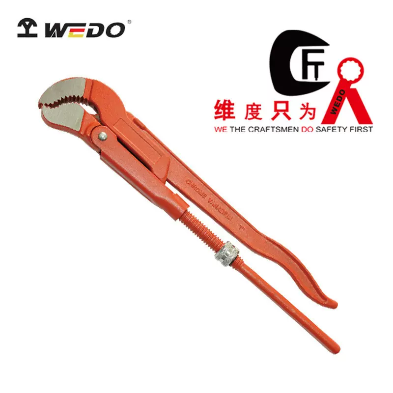 WEDO维度工具厂家直销S型鹰嘴管钳子水管钳管道扳手工具WD313