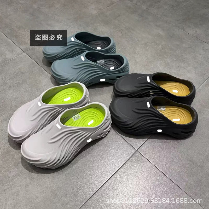 Zuecos de Playa para Hombre de EVA Transpirables Impermeables Ligeros y Antideslizantes para Playa y Exterior image 3