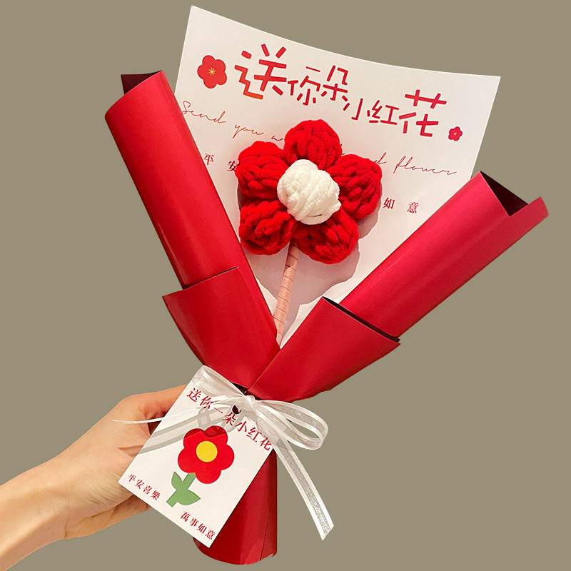 Women's Day Gift Bouquet Pen Practical Gift Handmade Flower Pen 2026 Children's Gift for Mom Unique Exquisite Small Gift