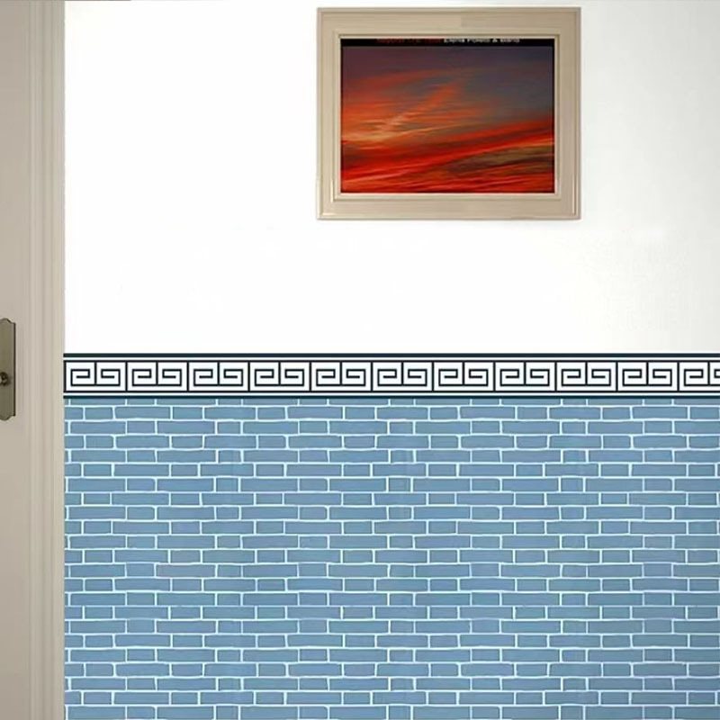 파란 회색 벽돌 90cm * 10m