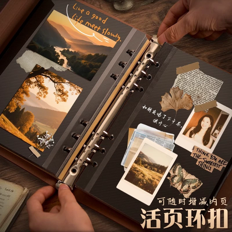 Ретро-фотоальбом, рамка для фотографий любимого, открытка, ручная работа, распорядитель