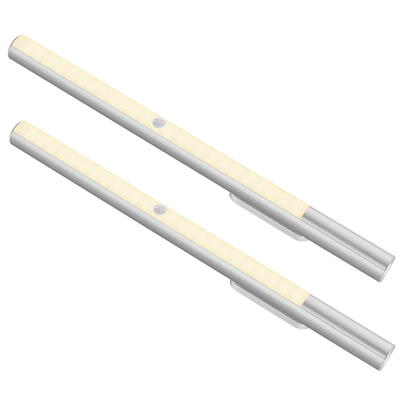 LED起夜长条感应灯USB充电磁吸橱柜衣柜感应灯家居人体感应小夜灯