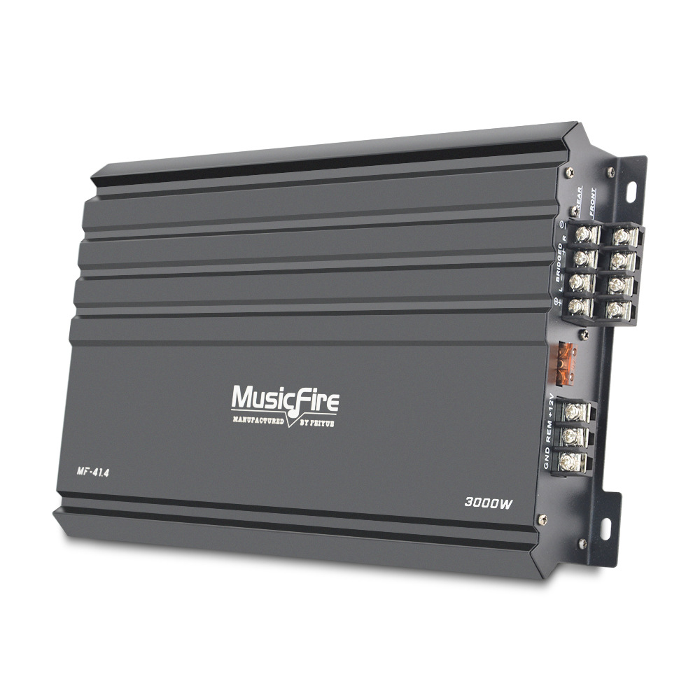 Factory direct 4-way high-power power amplifier car audio modification AB class 45.1 four-way car power amplifier amplifier