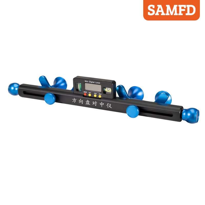 Nivel de alineación del volante de posicionamiento en las cuatro ruedas pantalla electrónica herramienta auxiliar de posicionamiento en las cuatro ruedas fábrica directa