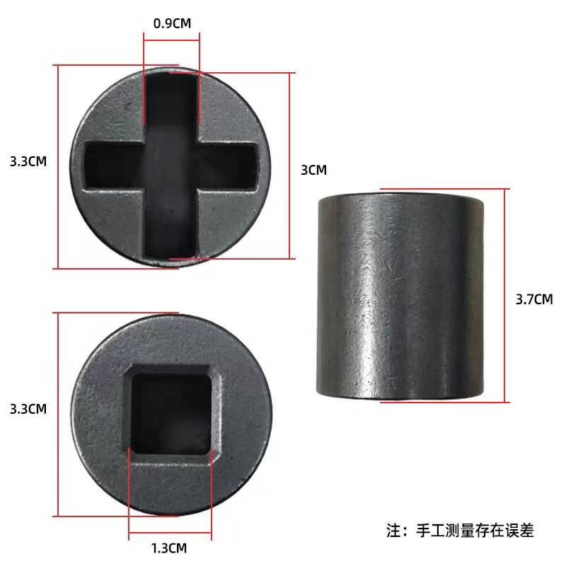 千斤顶套筒适配电动扳手用省力万向家用车载辅助拆卸轮胎工具