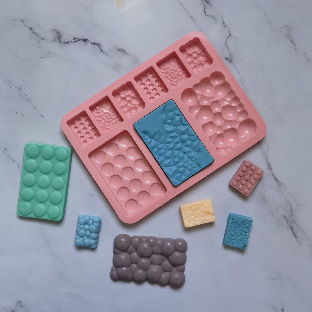 Tamaño de burbuja de chocolate 277 molde de silicona pudín molde de postre pastel decoración cocina utensilios de horneado