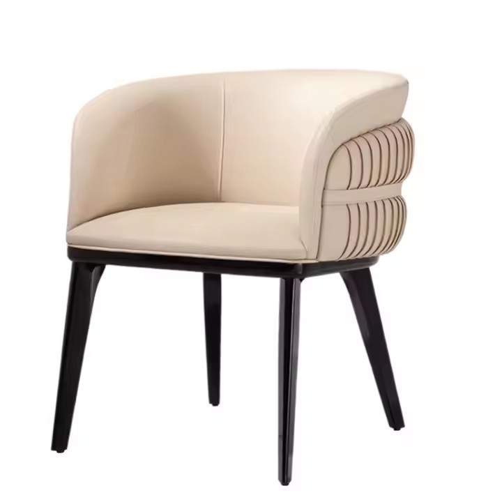 Mesa de comedor de hotel de caja de madera maciza cadena de restaurantes occidentales diseñadores de estilo antiguo asiento de tela de caña