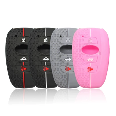 Suitable for the New Subaru Outback Silicone Key Case, Forester Remote Control Silicone Protective Cover, Factory Direct Delivery
